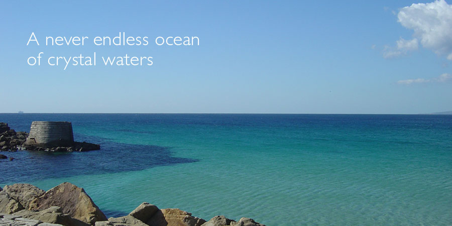 A never endless ocean of crystal waters